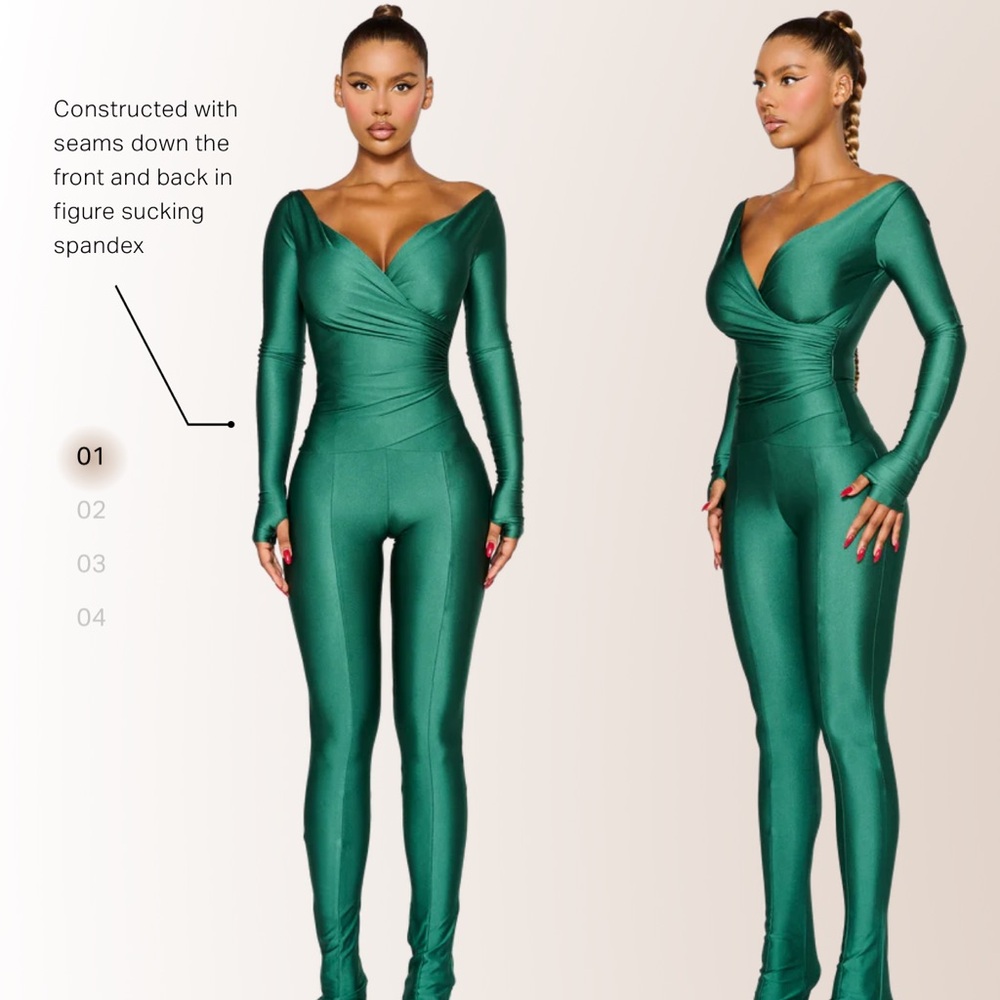 Coucoo Lanai Top & Leggings Set - Seaweed